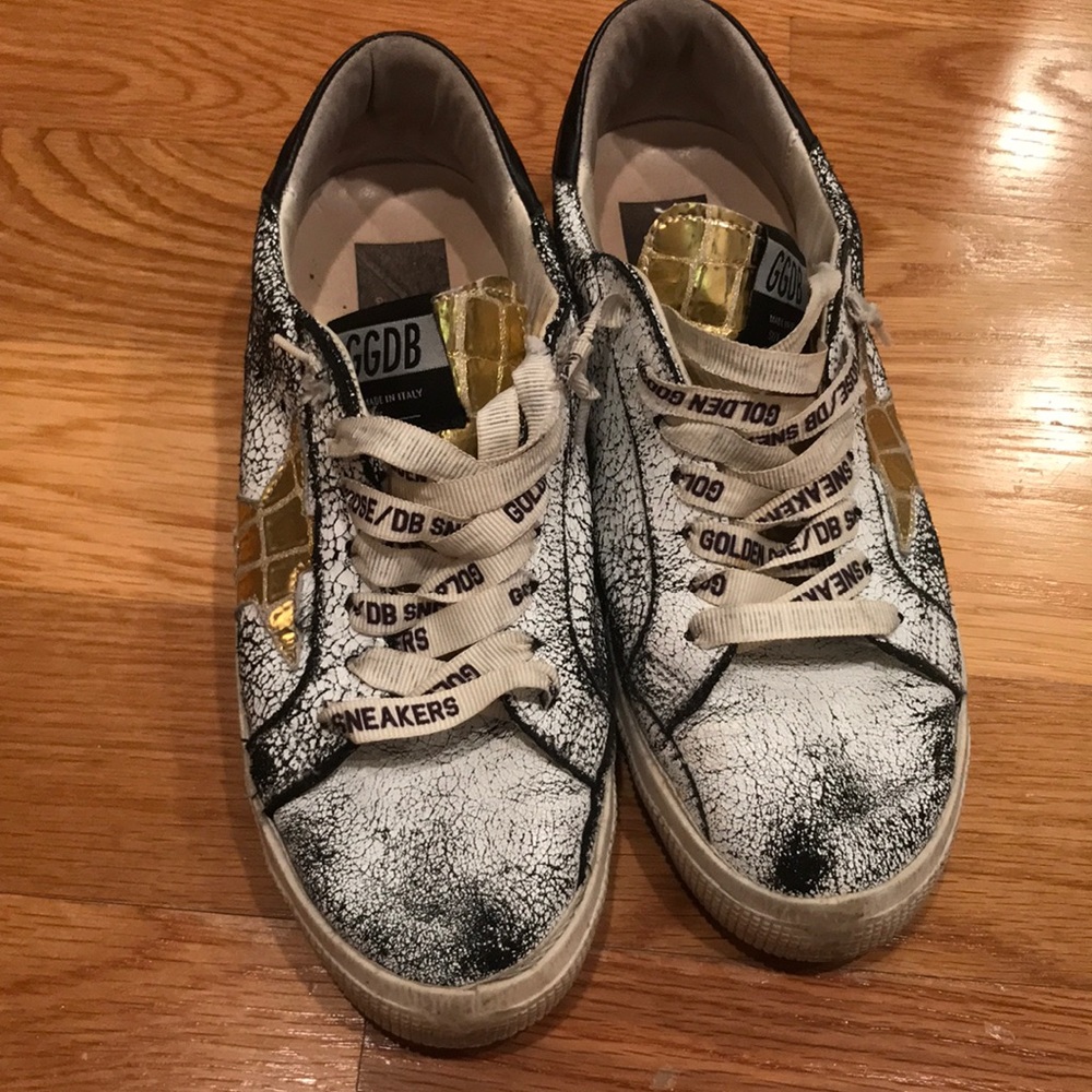 Women golden goose 8 sneakers distressed